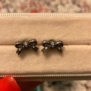 Women’s Pandora sterling silver Bow Earrings